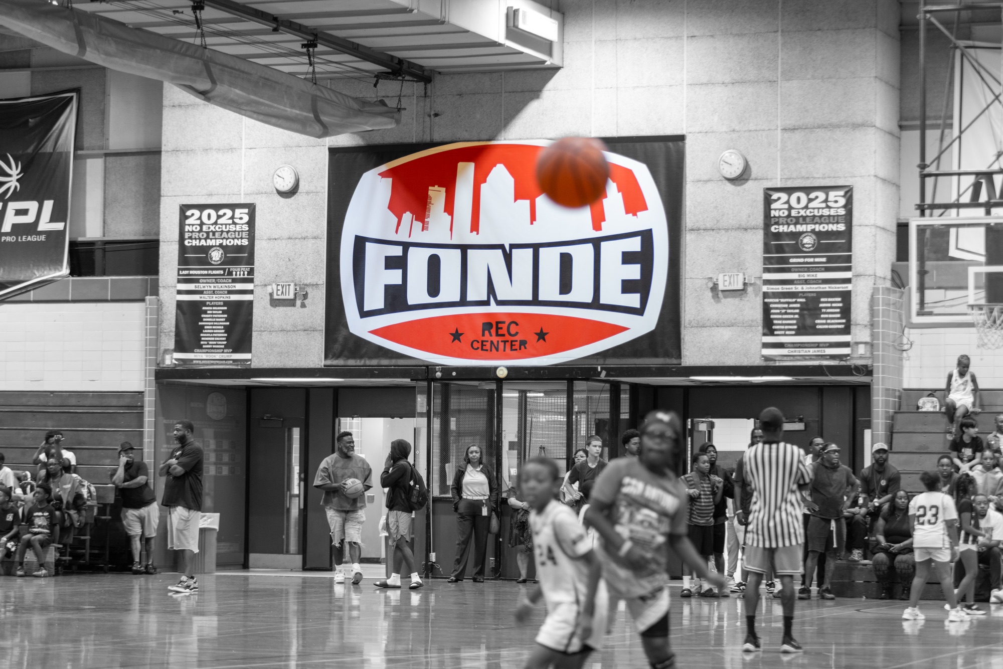 Photo from the One For All 3-on-3 Basketball Tournament